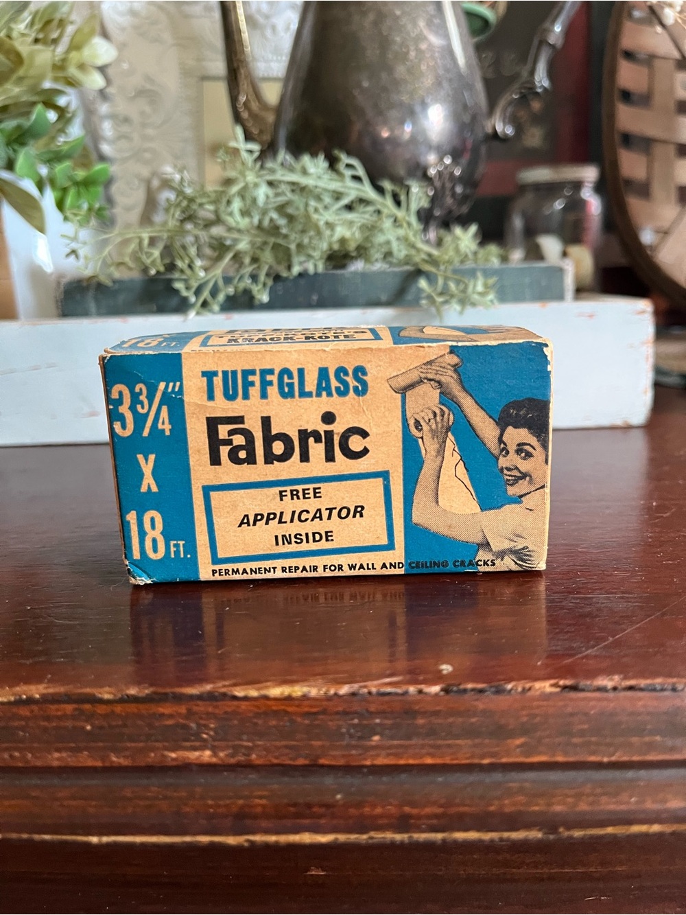 Vintage Tuffglass Fabric Wall Repair